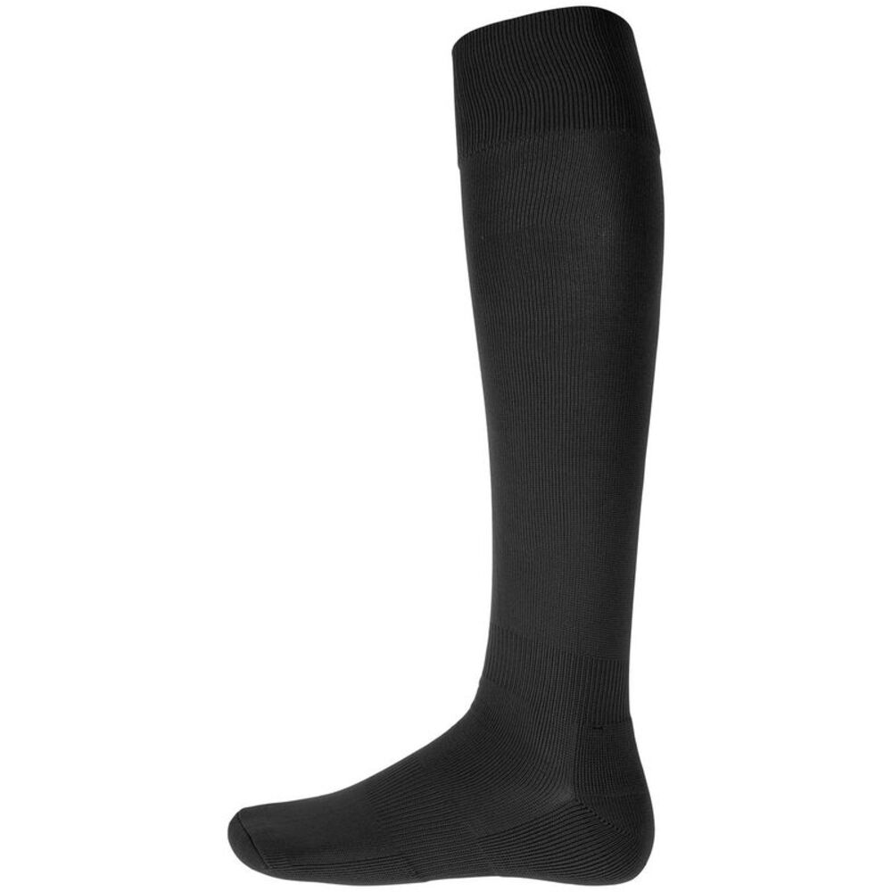 Kariban Proact Unisex Adult Ribbed Knee High Socks / Black
